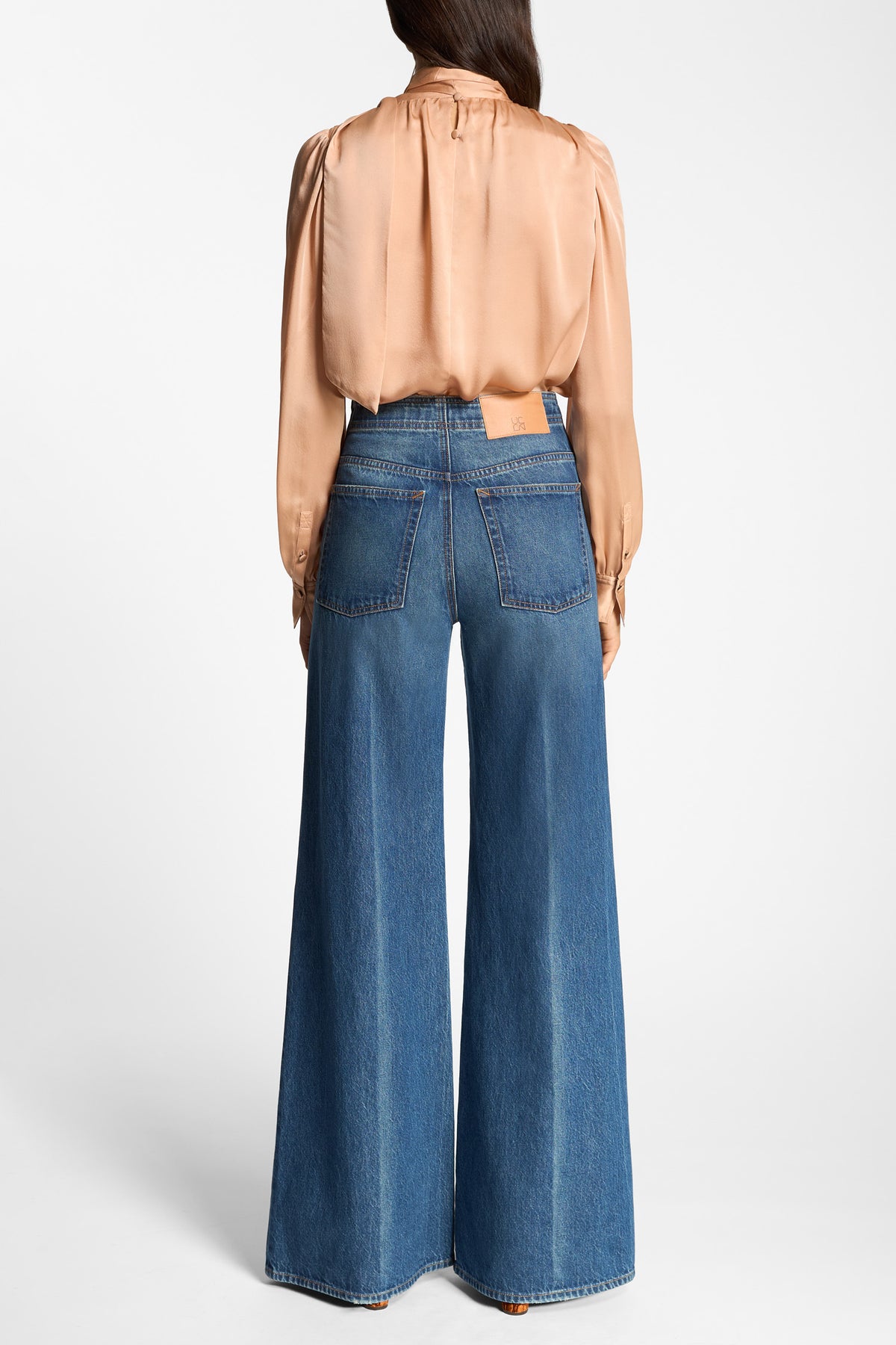 The Bianca Jean Danube - Back View On Model | Ulla Johnson