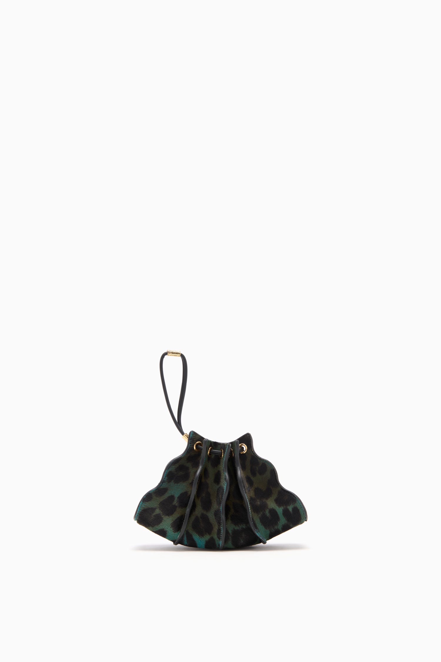 Ulla Johnson Adria Small Crossbody - Emerald Leopard