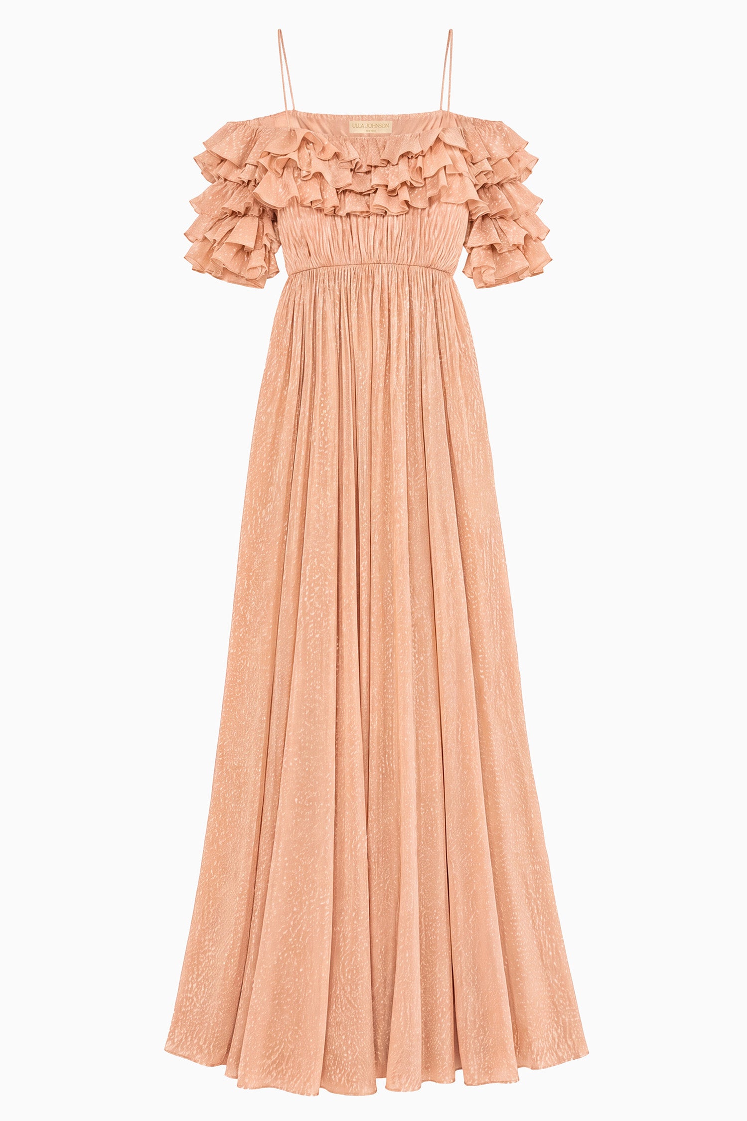 Ulla Johnson Persephone Off the Shoulder Gown - Cosmos