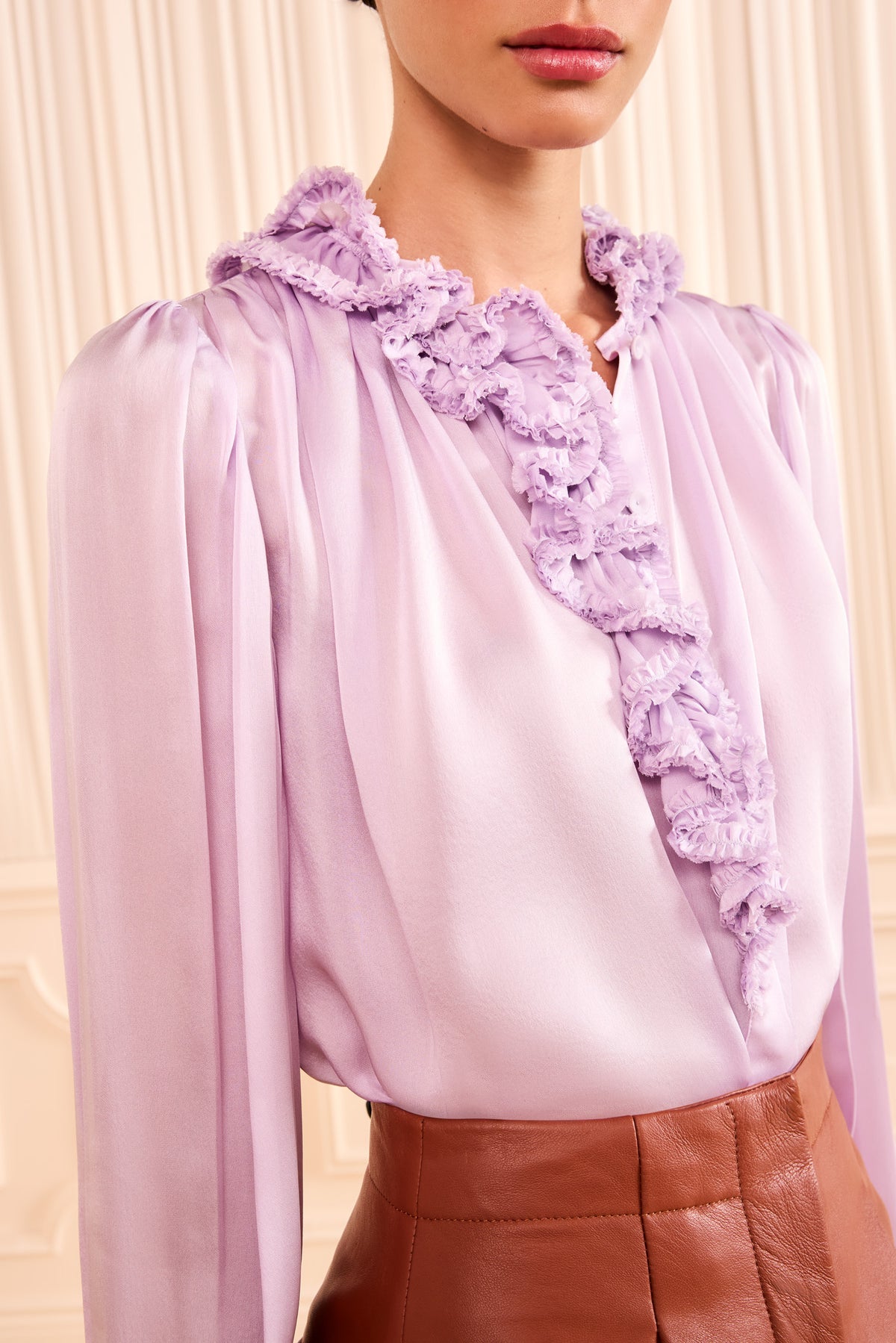 Willhemina Blouse - Wisteria