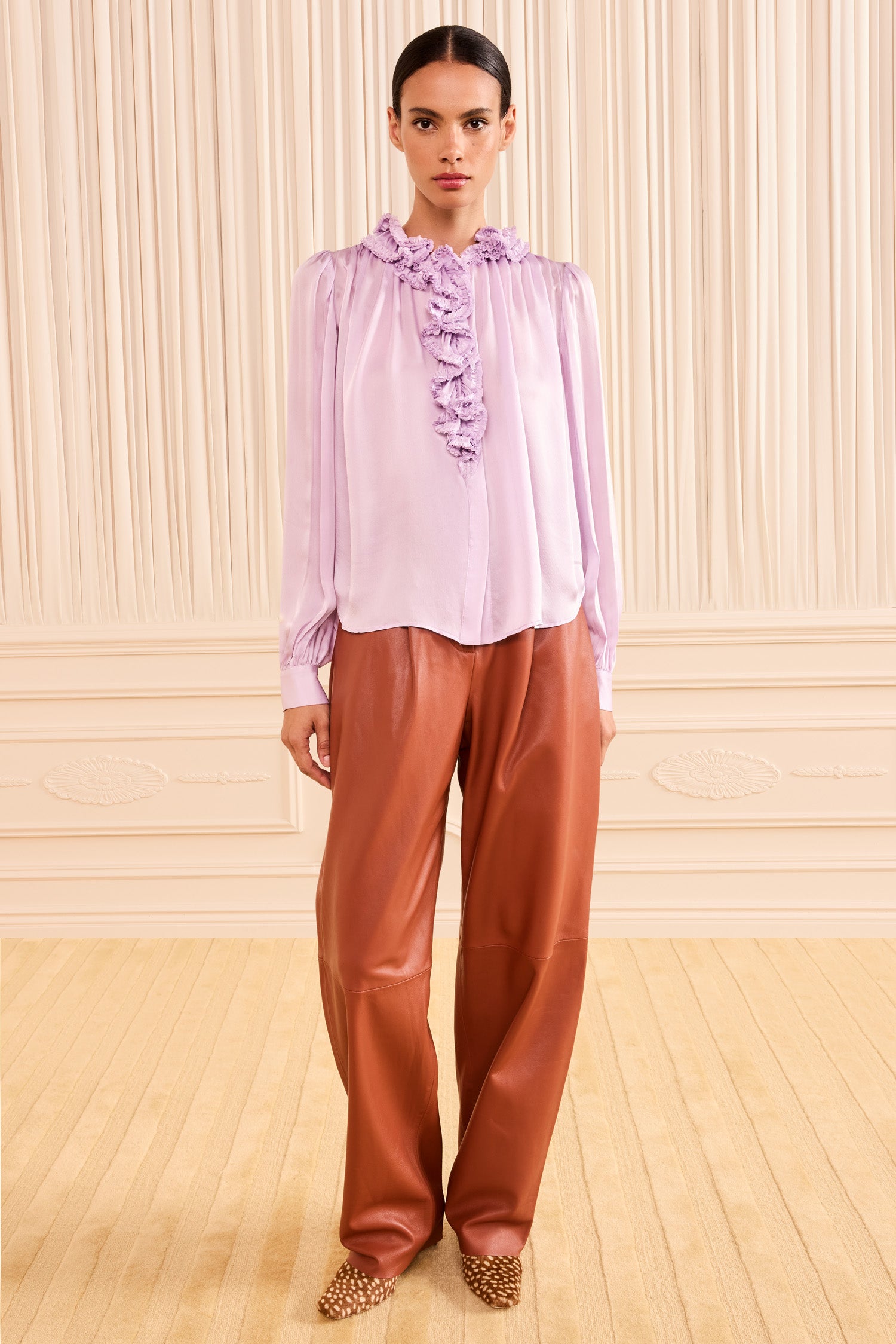 Ulla Johnson Willhemina Blouse - Wisteria