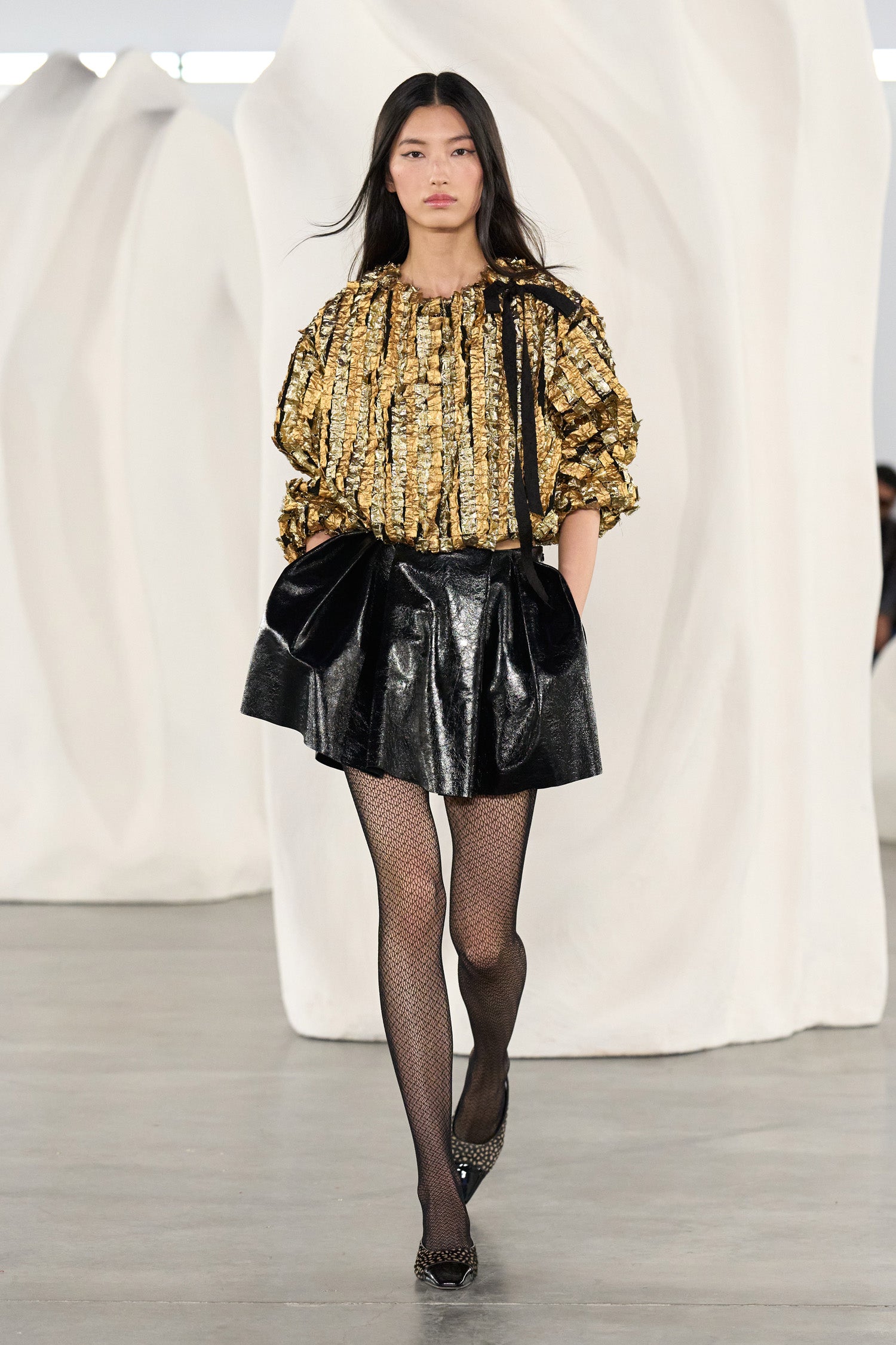 Ulla Johnson Eden Lurex Jacket - Gold