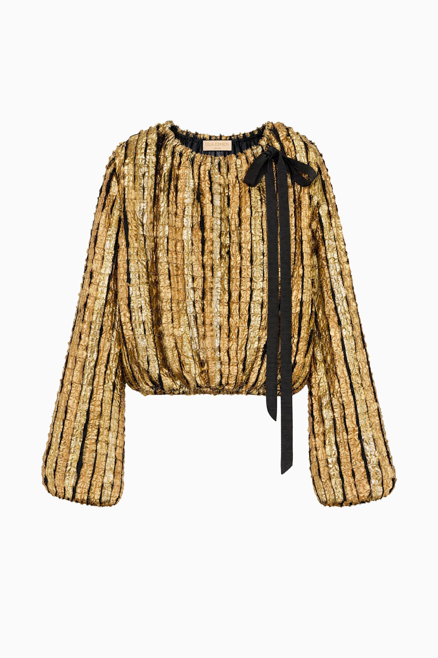Ulla Johnson Eden Lurex Jacket - Gold