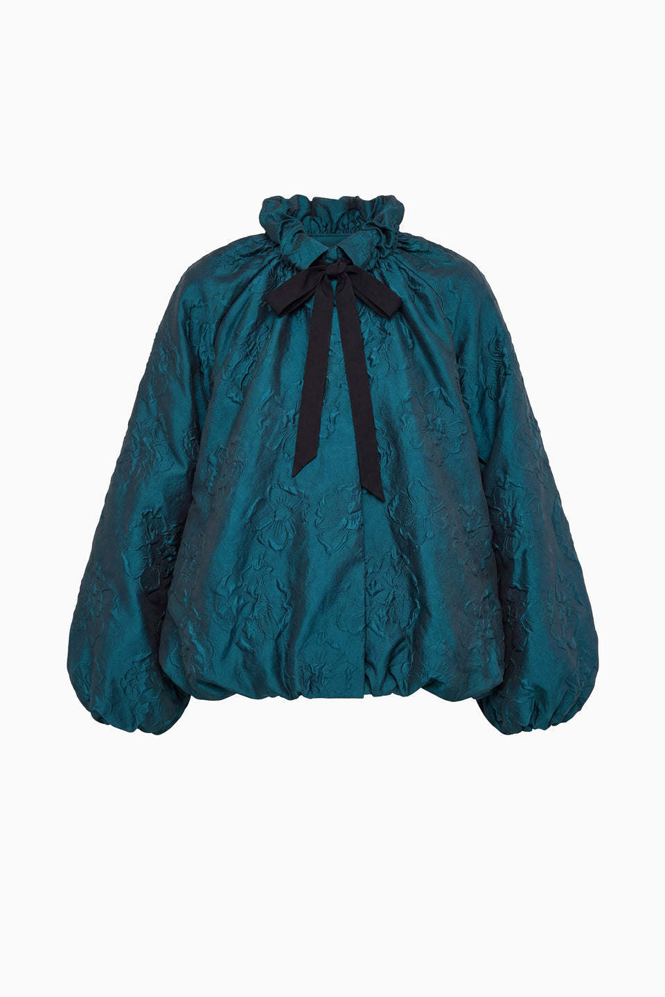 Beryl Cloque Nylon Jacket - Flat Lay, Luxury Designer Outerwear | Ulla Johnson