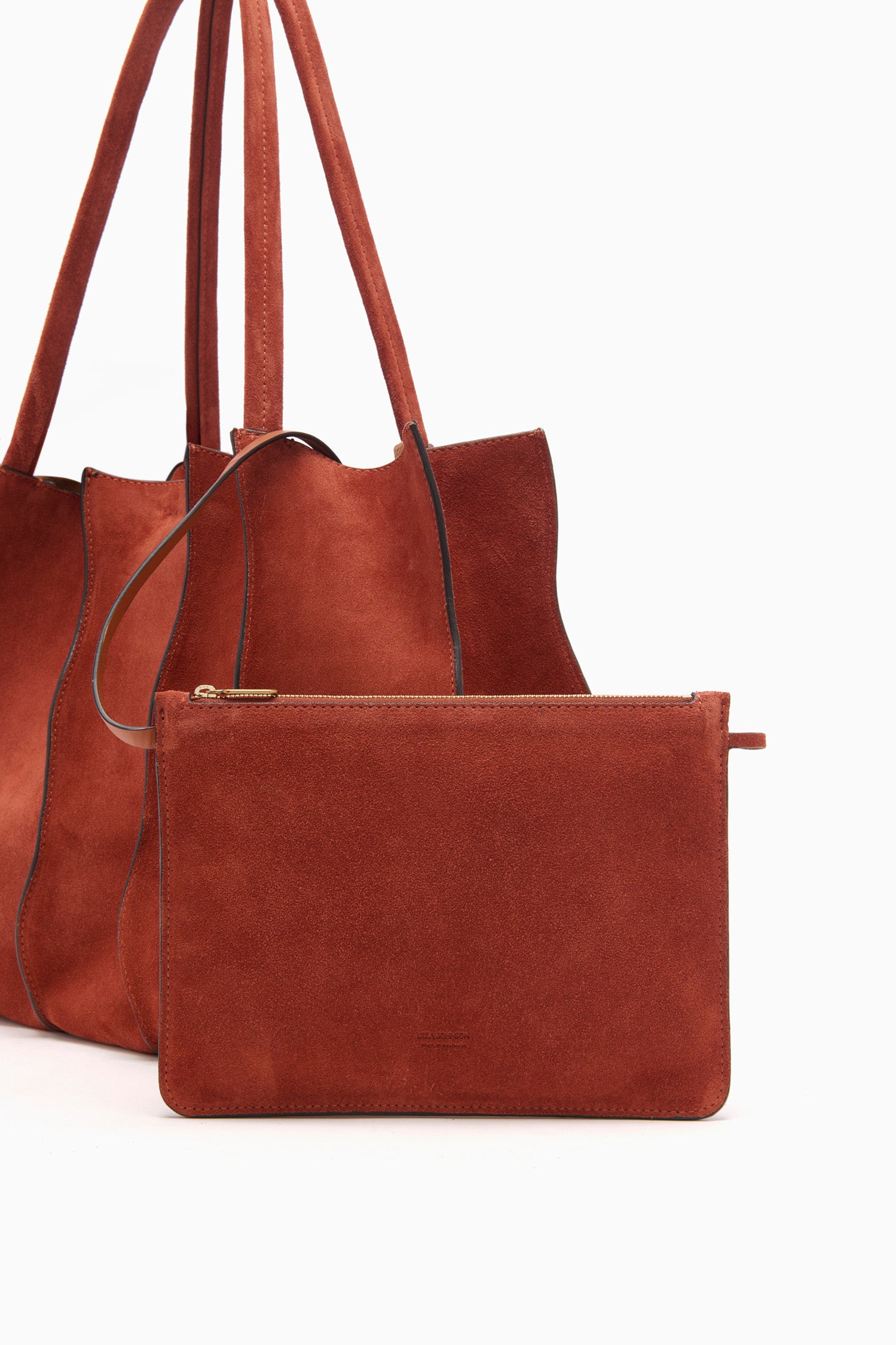 Ulla Johnson Adria Large Tote - Rust