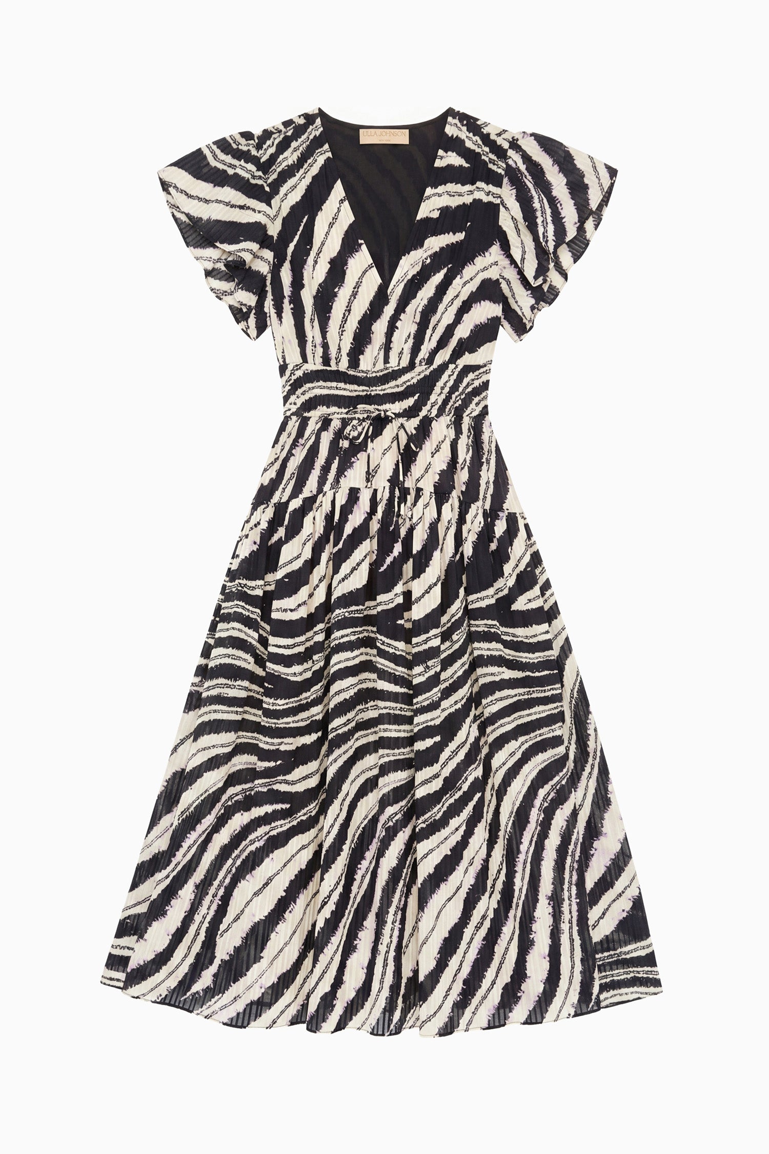 Ulla Johnson ⁣⁢Baumwollkleid Lyria - Shibori Wave⁤⁣