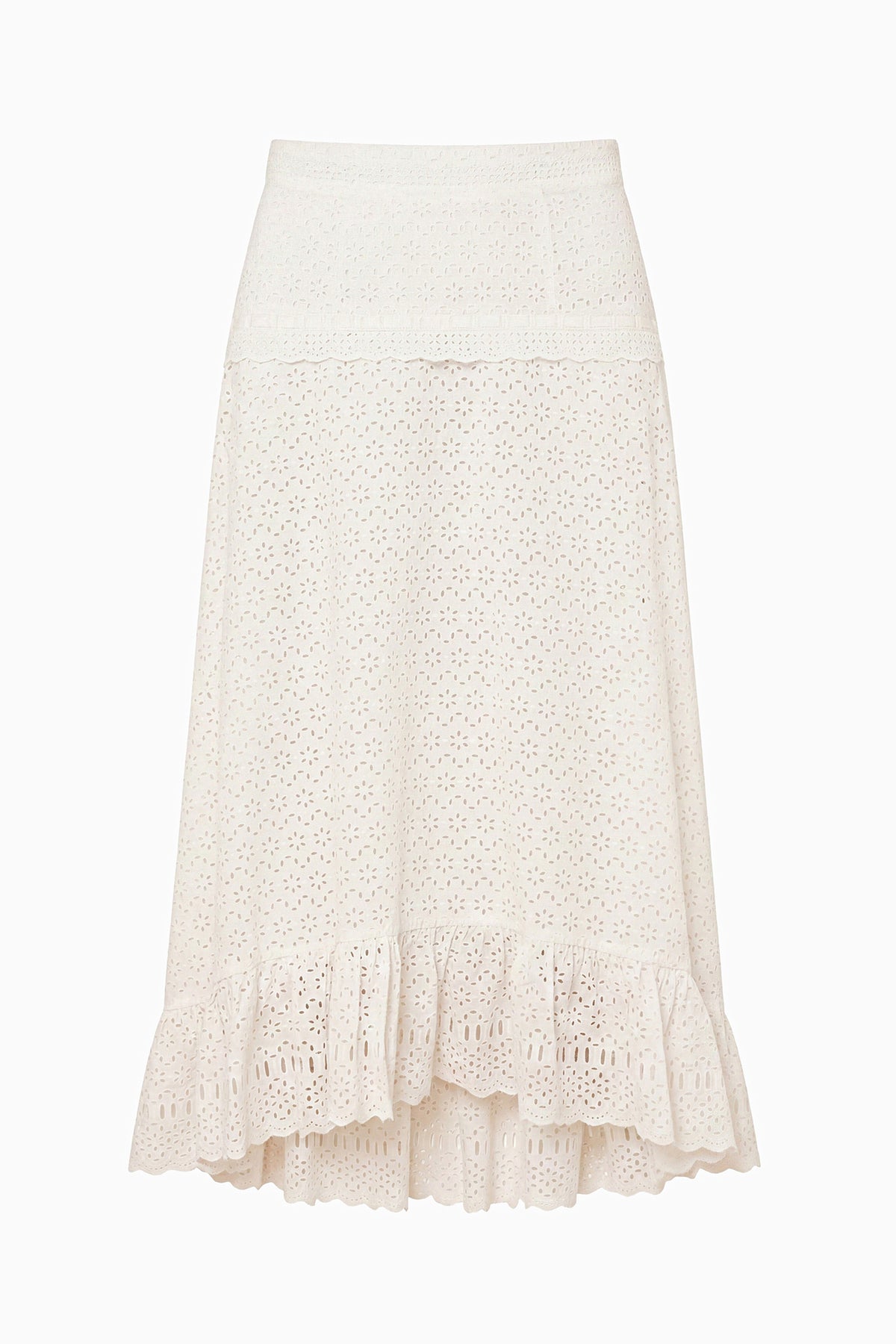 Violetta Cotton Skirt - Pristine