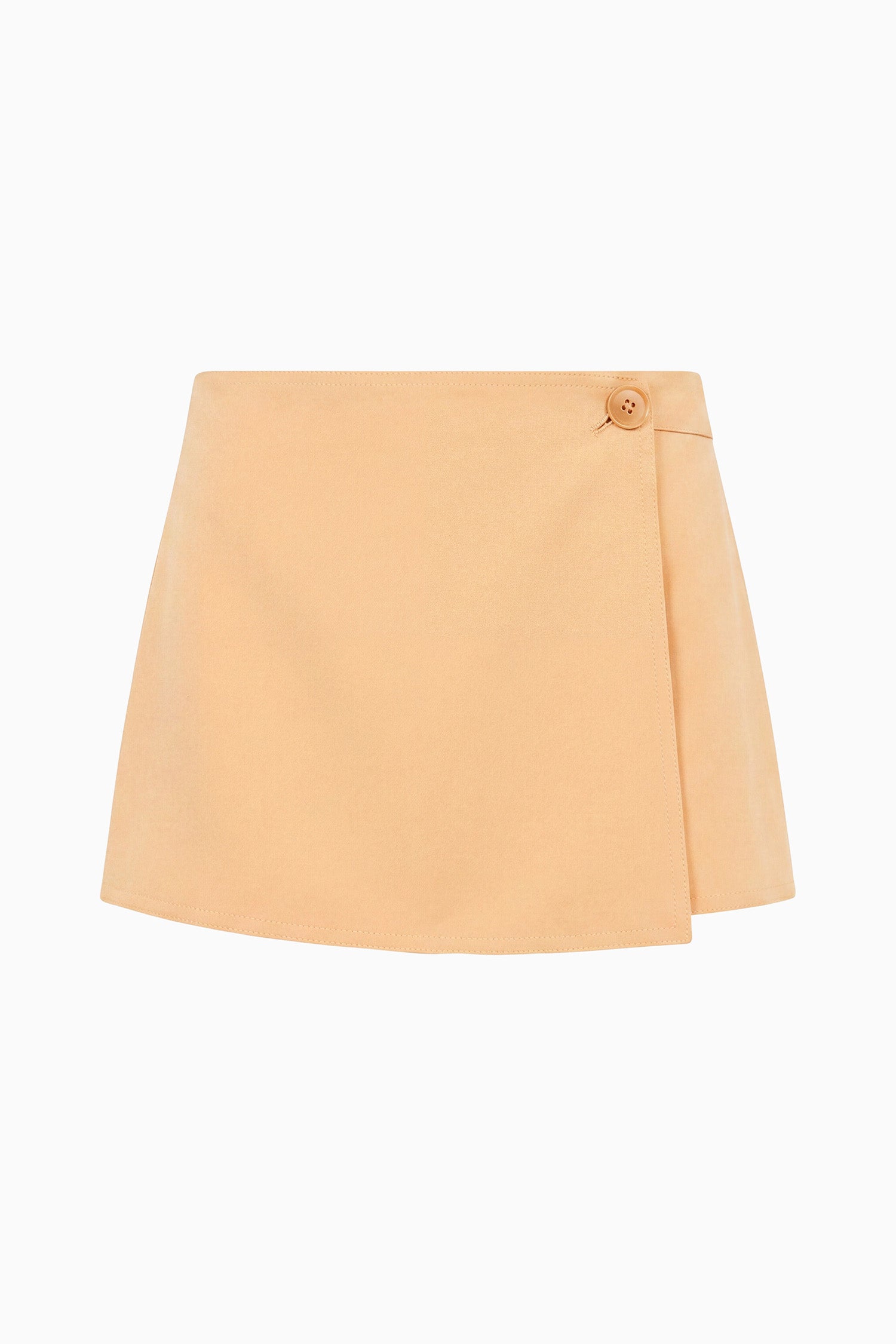 Ulla Johnson ⁣⁢Fawn Cotton Twill Wrap-Effect Mini Shorts - Flat Lay vorne | Ulla Johnson⁤⁣