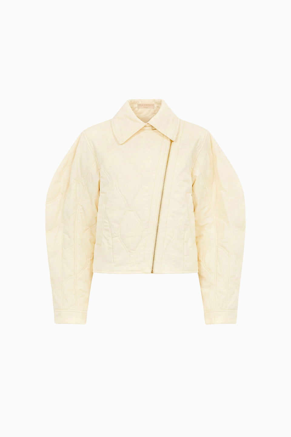 Butter Leonie Quilted Jacket Voluminous Sleeves - Flat Lay | Ulla Johnson