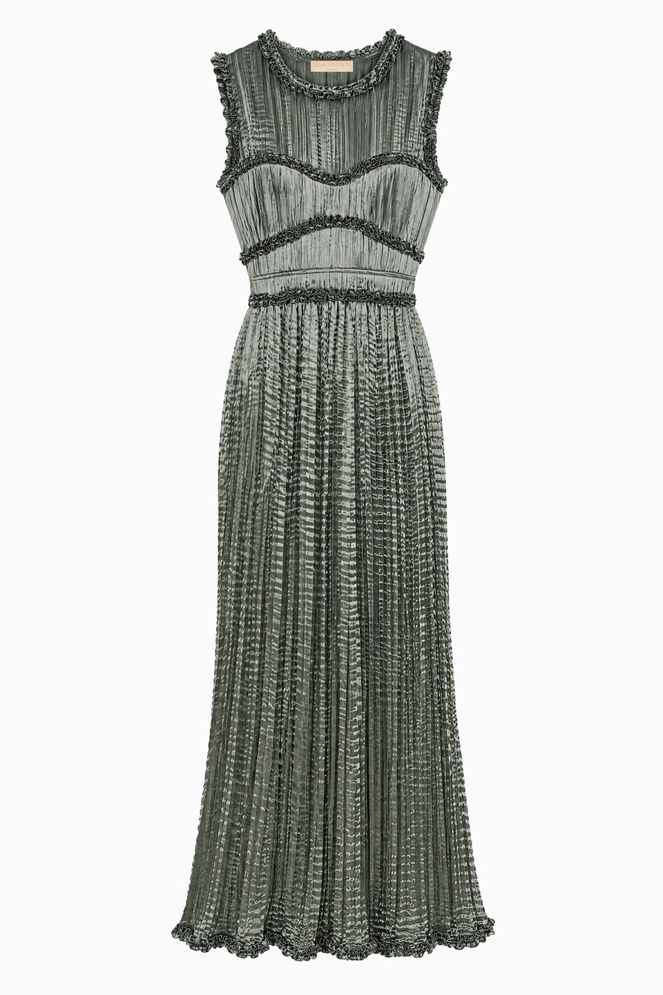 Amaya Pleated Dress - Serpentine