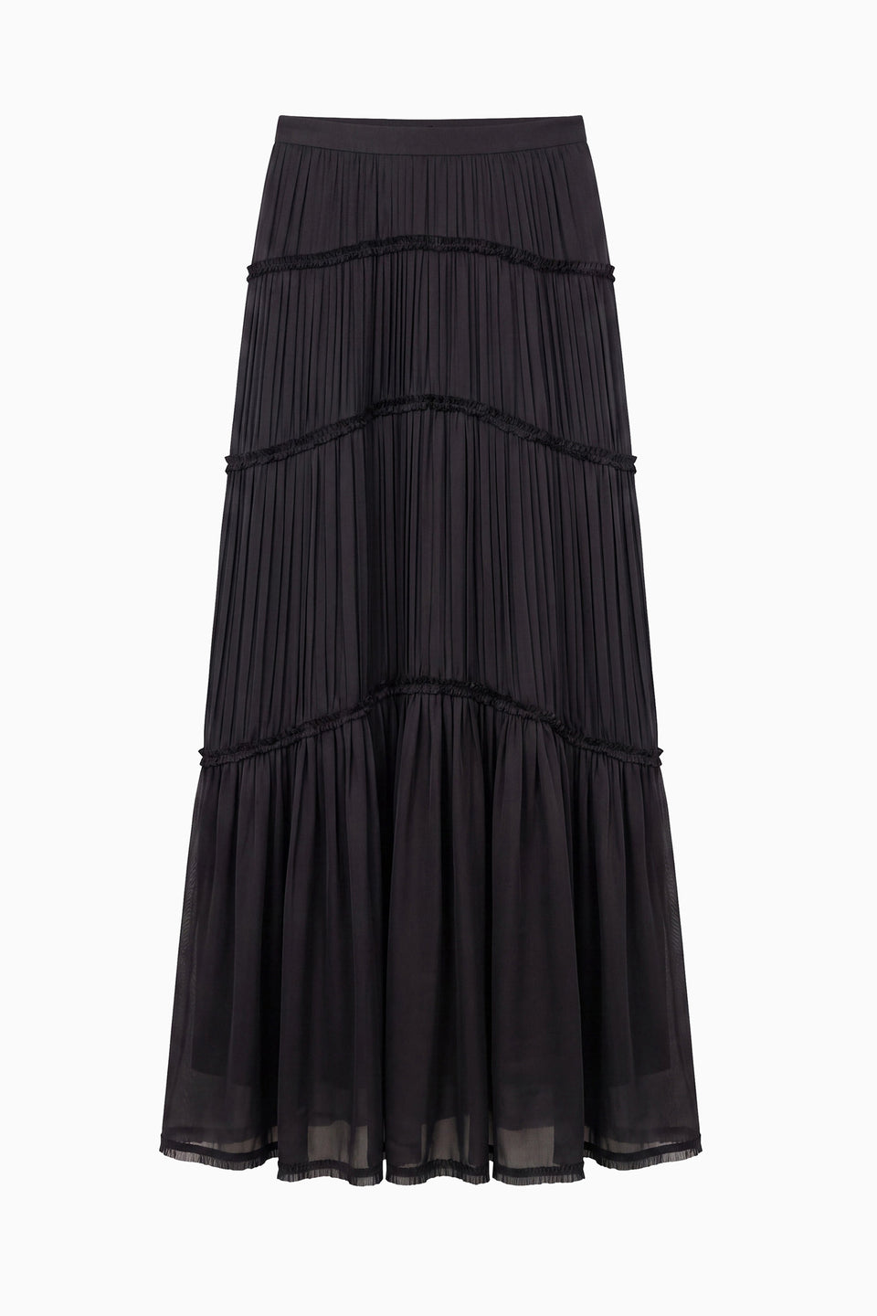 Samira Midi Skirt - Noir
