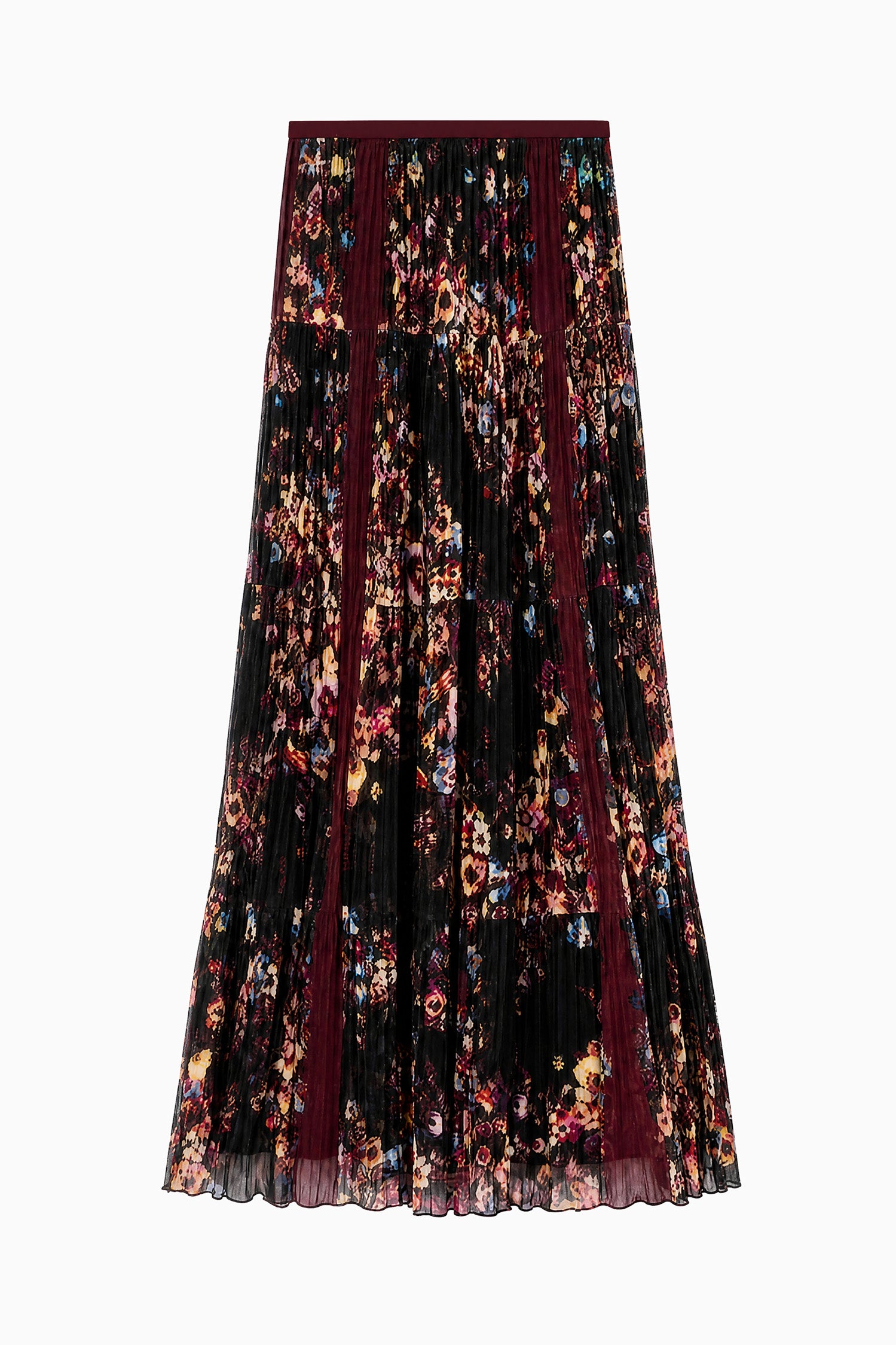 Ulla Johnson Gaelle Maxi Skirt - Amaranthus