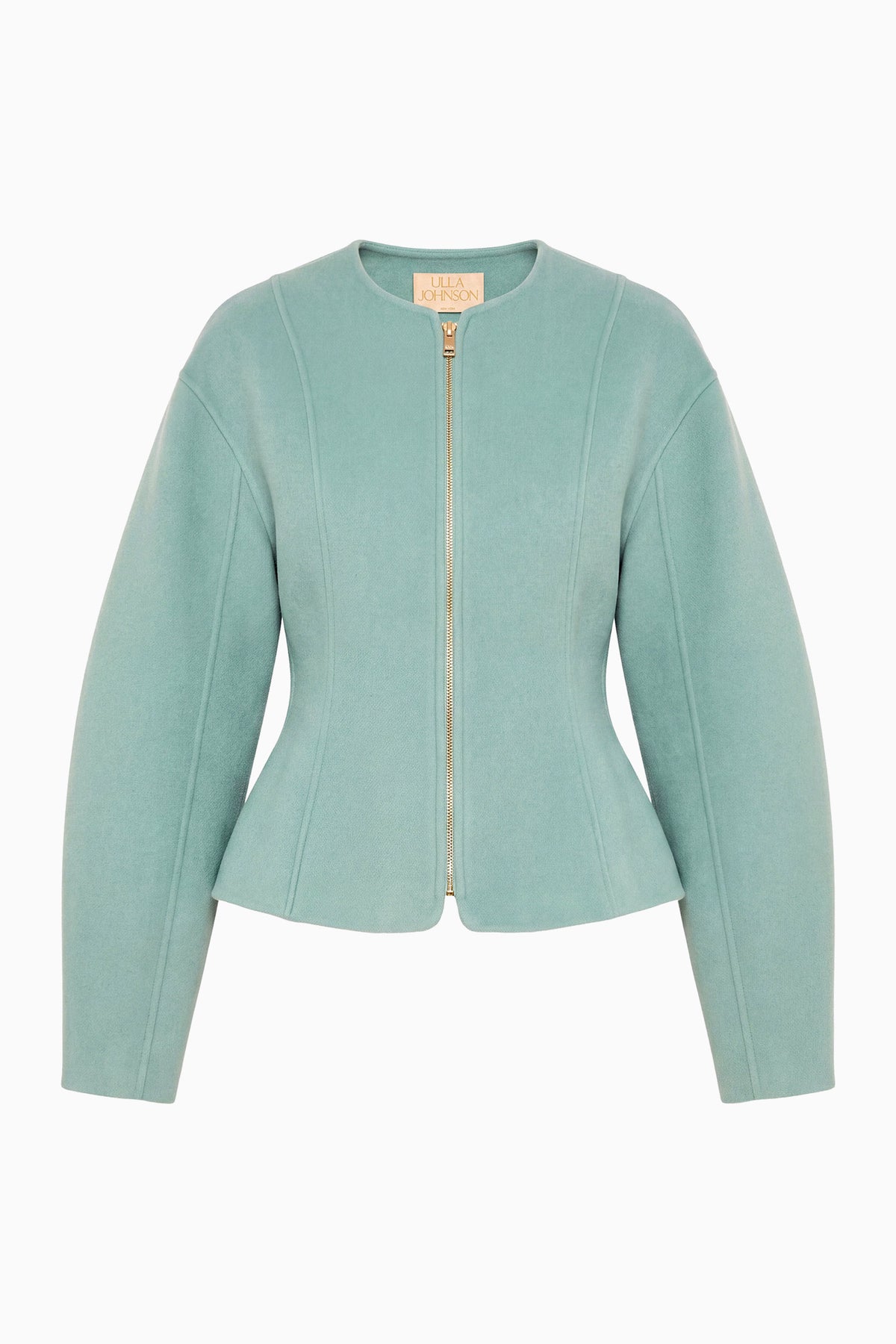 Juniper Premium Wool Cashmere Zip Jacket - Flat Lay, Front | Ulla Johnson