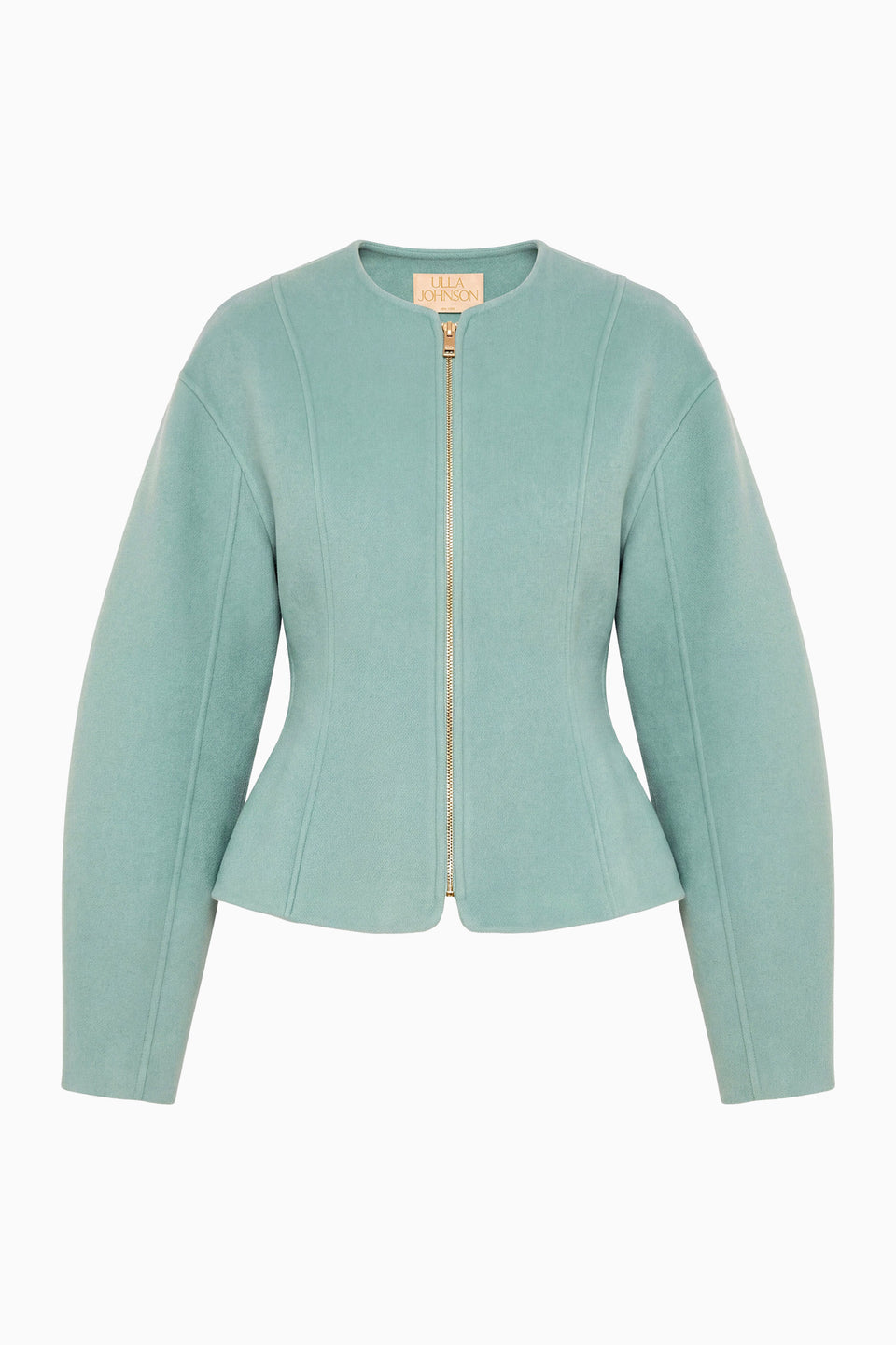 Juniper Premium Wool Cashmere Zip Jacket - Flat Lay, Front | Ulla Johnson