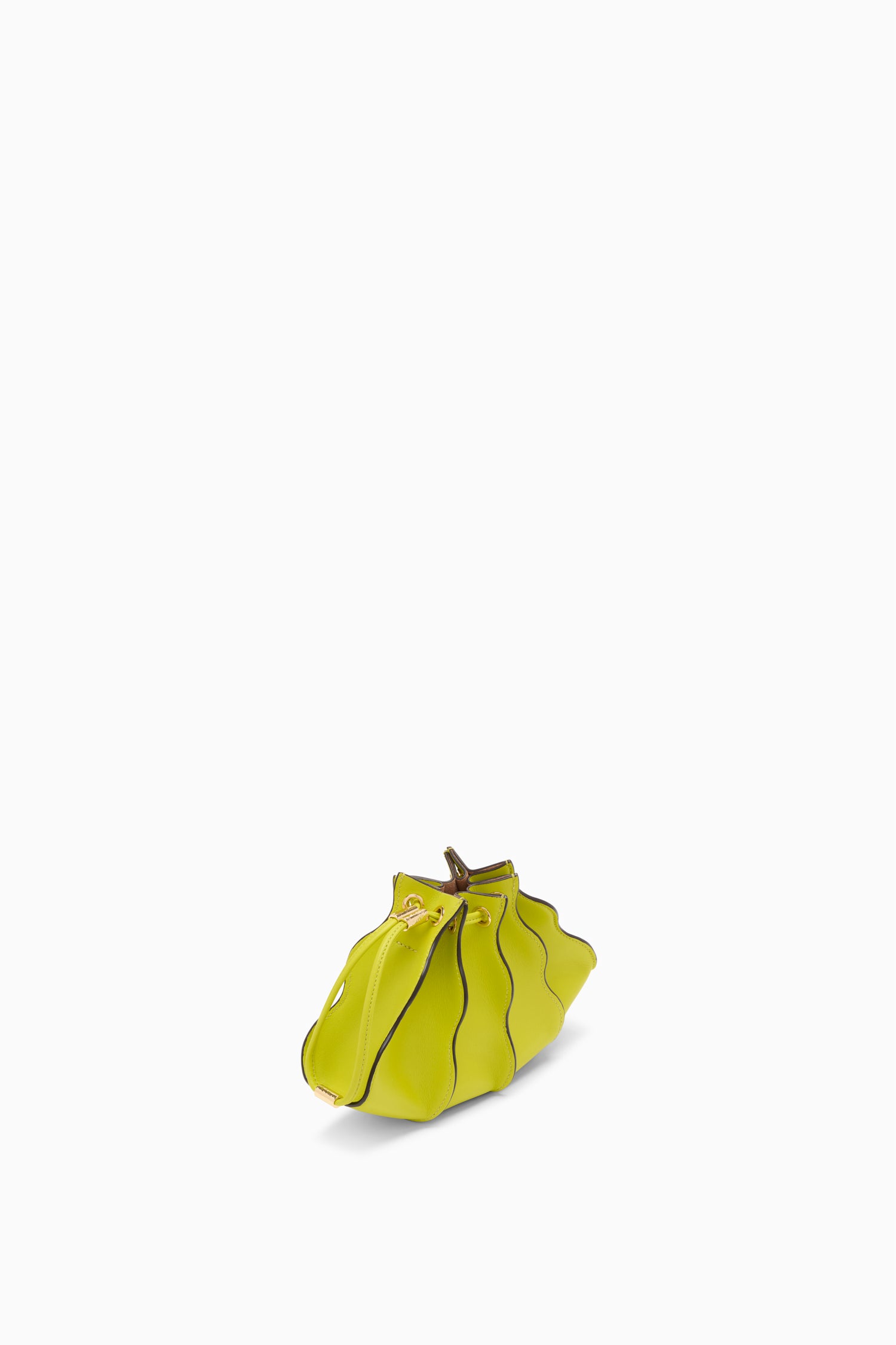 Ulla Johnson Limon Leather Adria Small Crossbody - Three-Quarter View, No Strap | Ulla Johnson