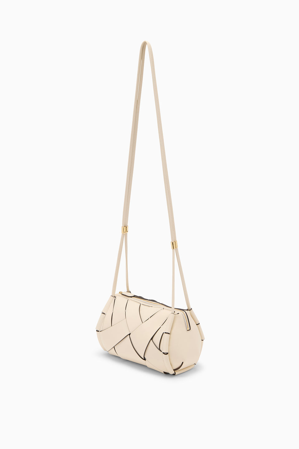 Cowrie Leather Charlotte Camera Crossbody Bag - Three-Quarter Side View | Ulla Johnson