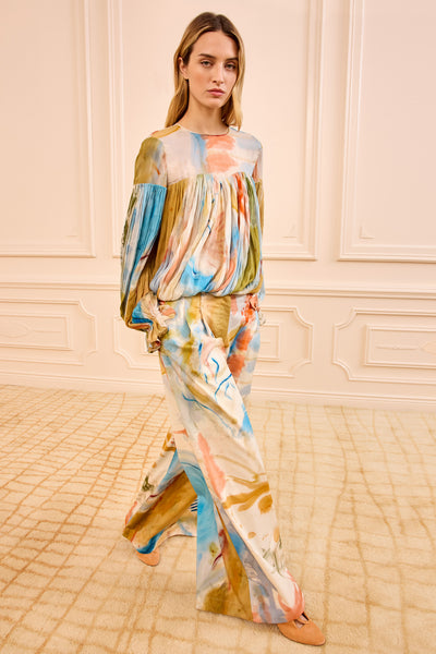 Western Dream Silk Blouse Complete Look - Full Body Styled | Ulla Johnson
